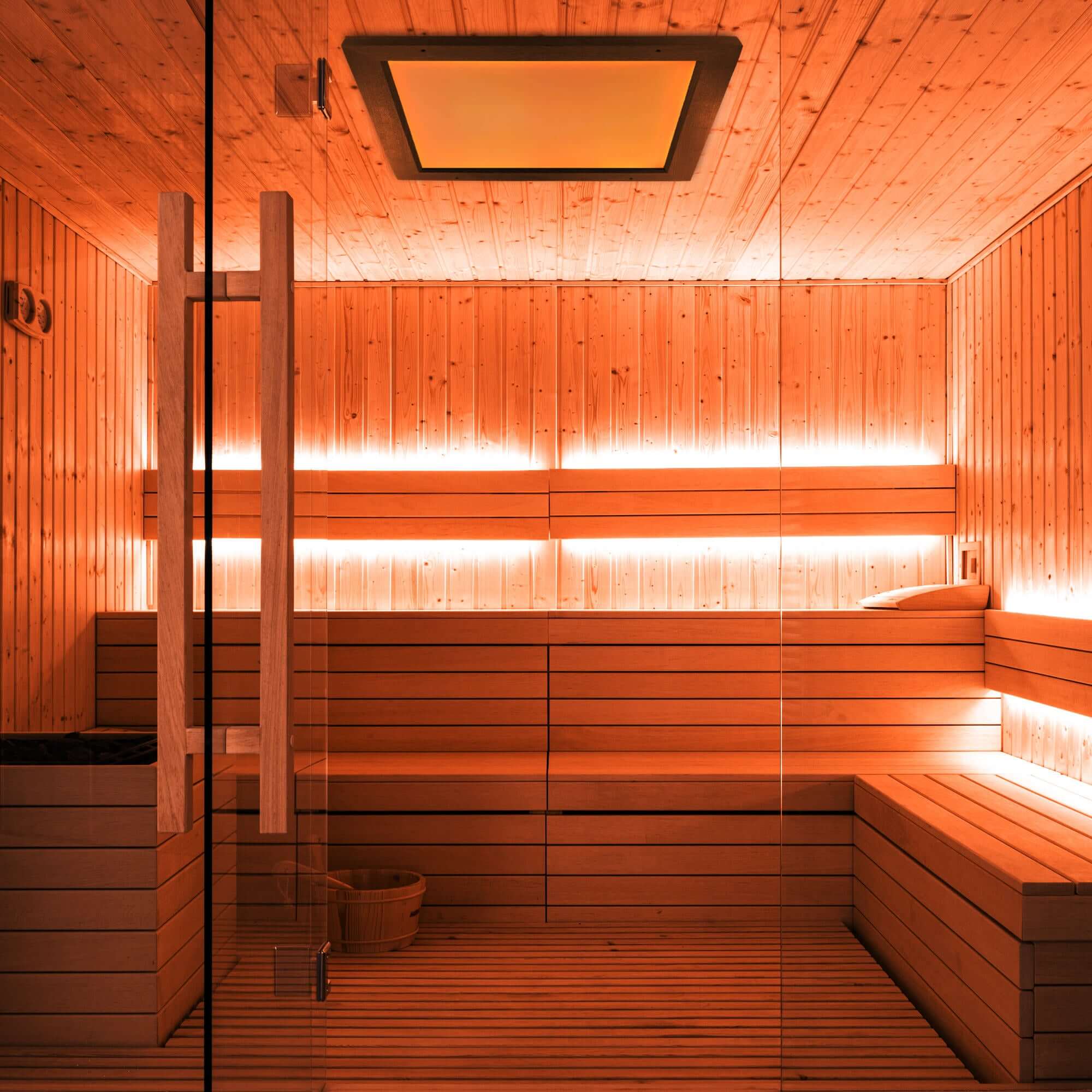 sauna room
